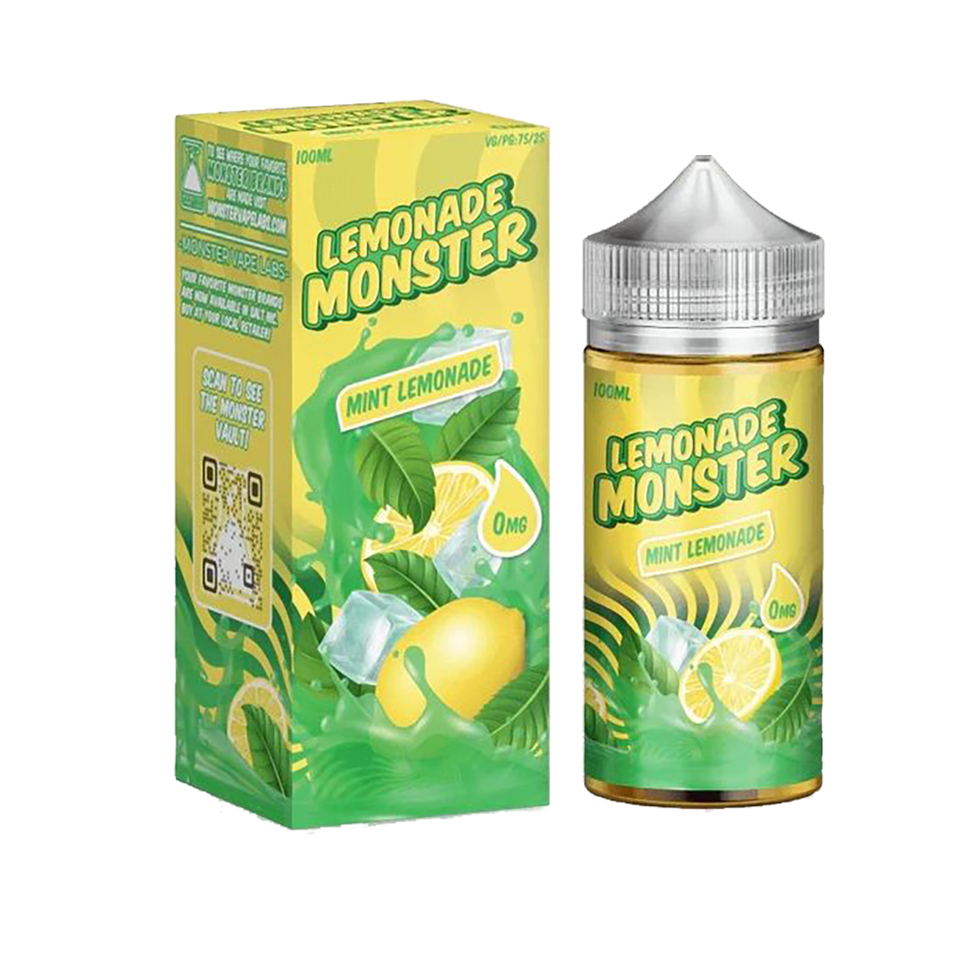 Mint Lemonade 120ml - Lemonade by Monster Vape Labs  E-liquide premium  xvape.ma Maroc.