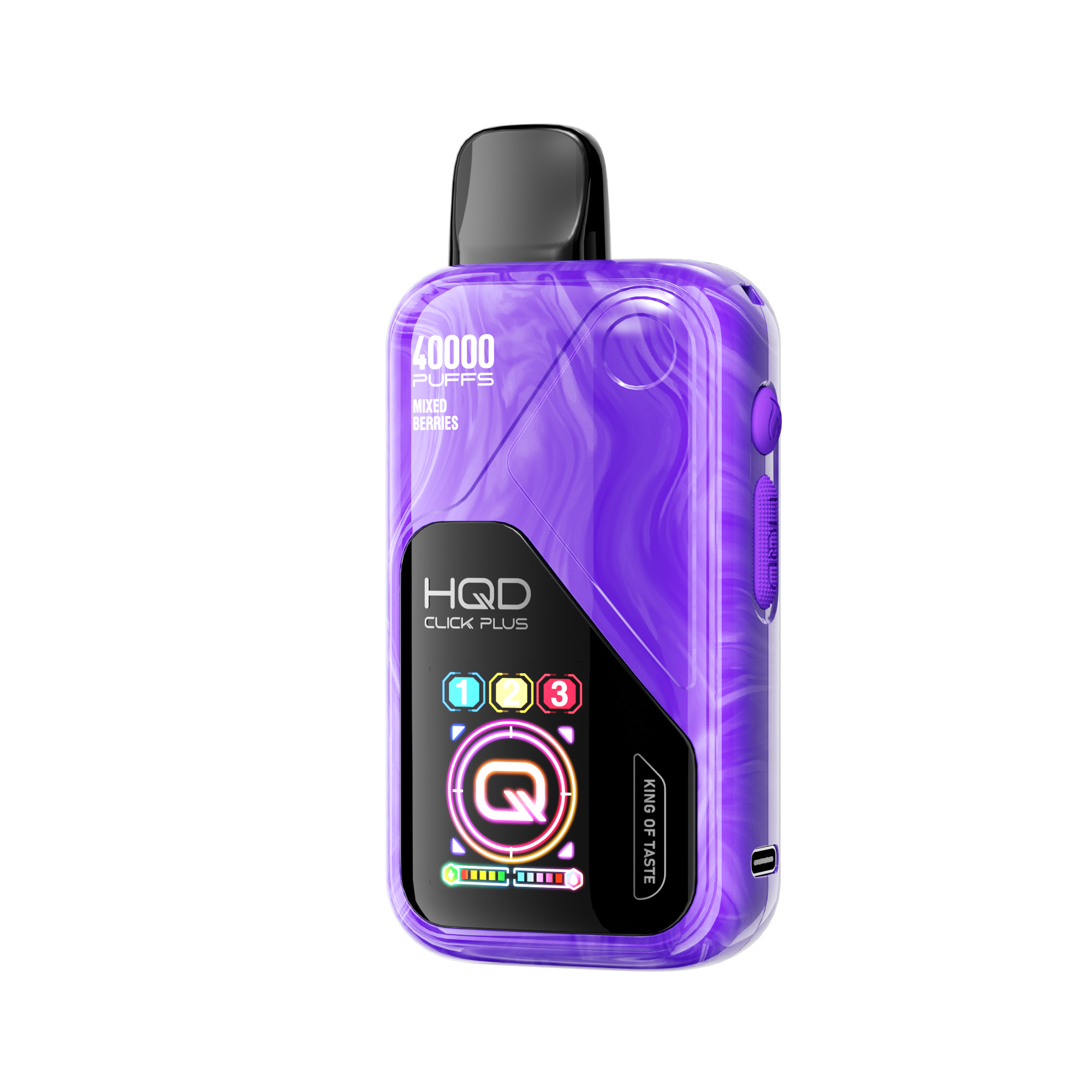 HQD Click Plus 40K Puffs - Mixed Berries - 50mg