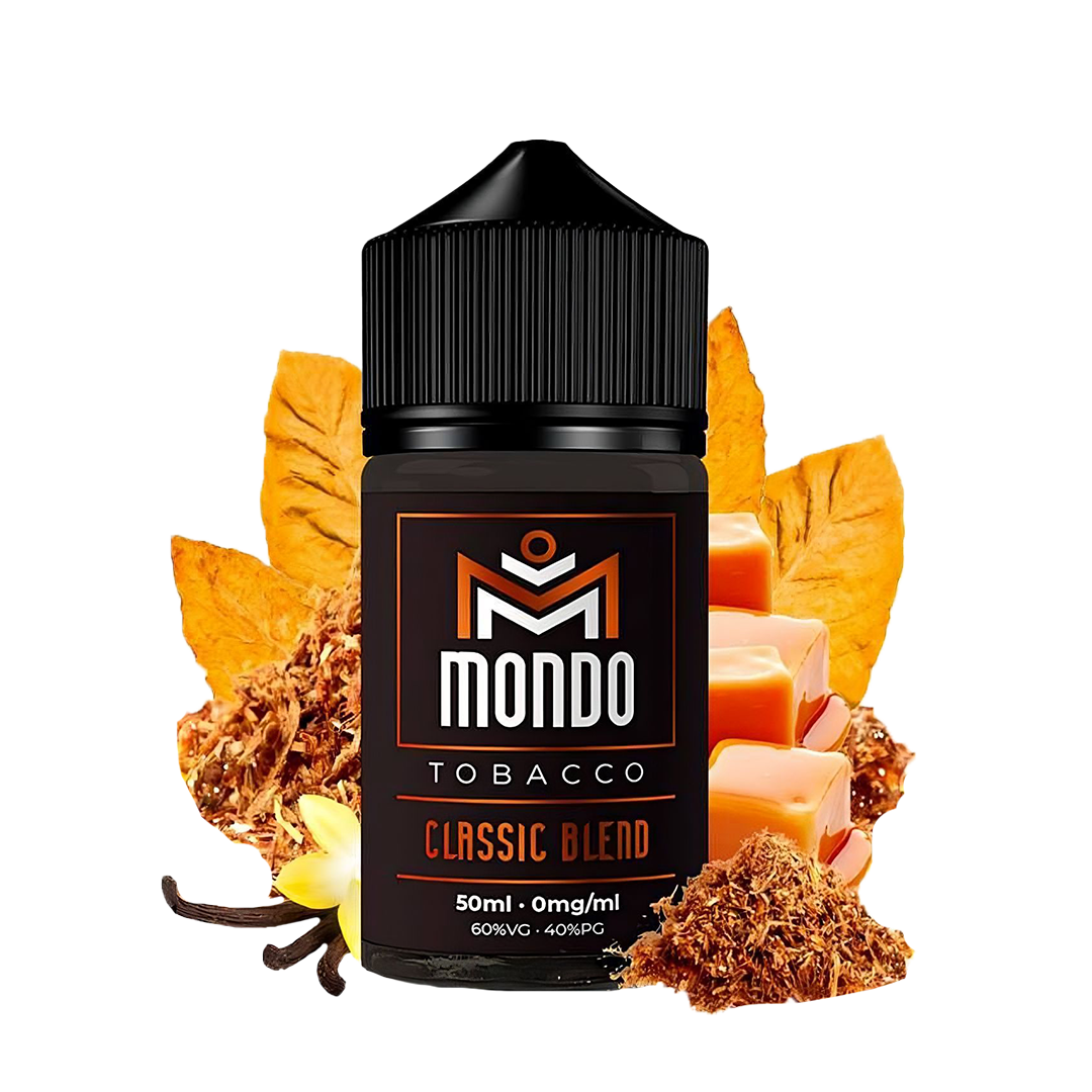 Mondo Classic Blend 60ml  E-liquide premium  xvape.ma Maroc.