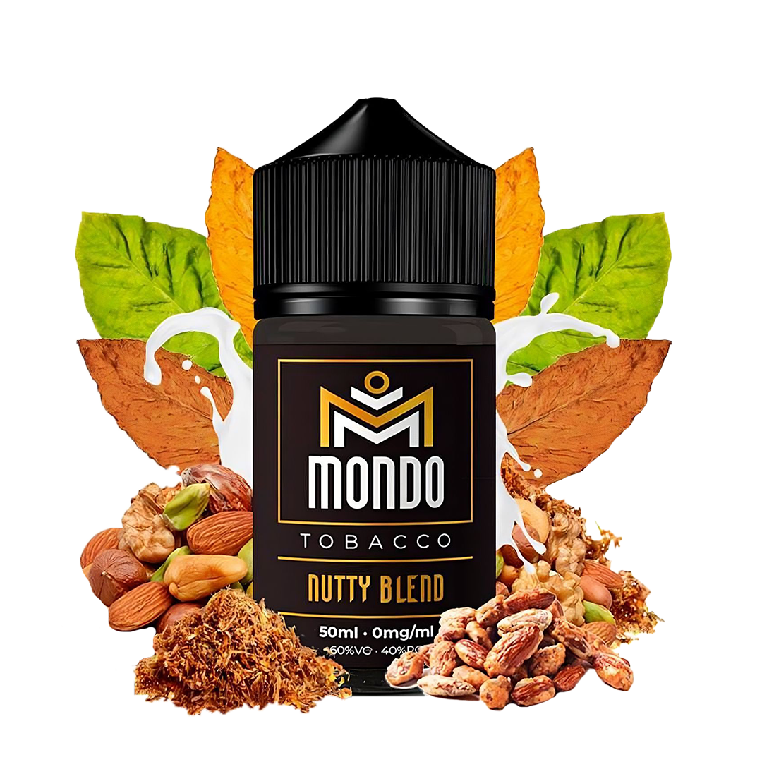 Mondo Nutty Blend 60ml  E-liquide premium  xvape.ma Maroc.