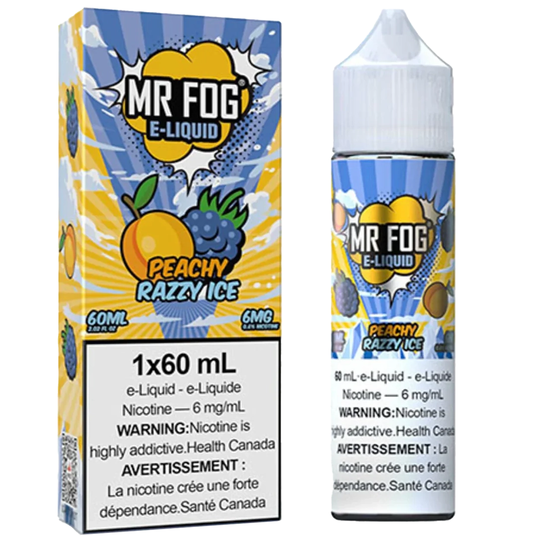Mr Fog Peachy Razzy Ice 60ml