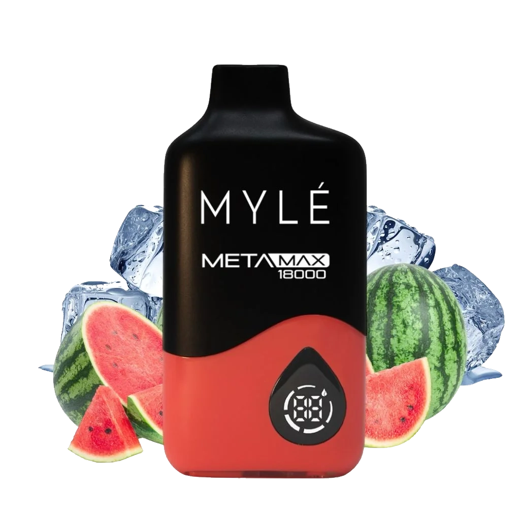 Myle META MAX 18000 Puffs - Iced Watermelon 5% Jetable xvape.ma Maroc.