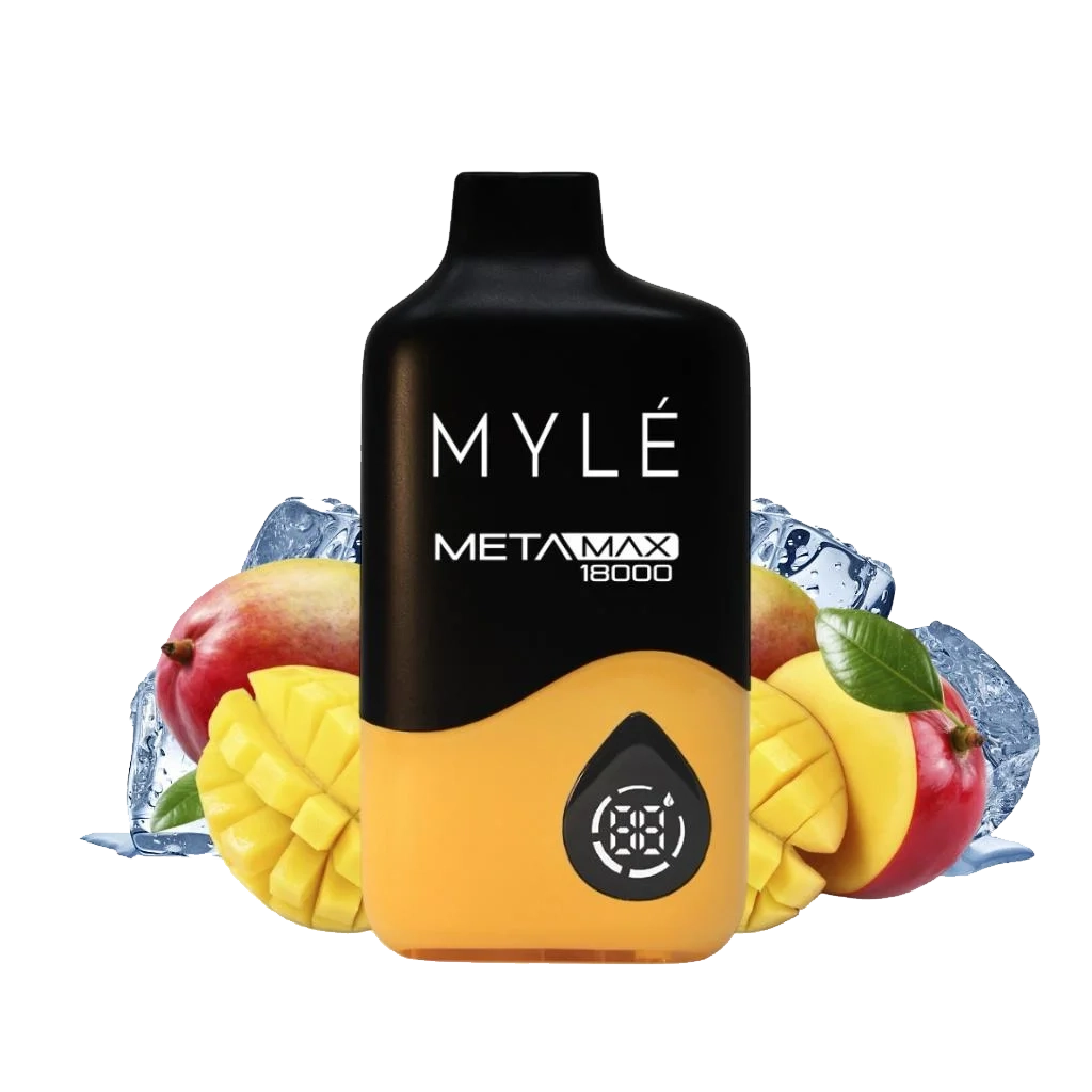 Myle META MAX 18000 Puffs - Sweet Mango 5%  Jetable  xvape.ma Maroc.