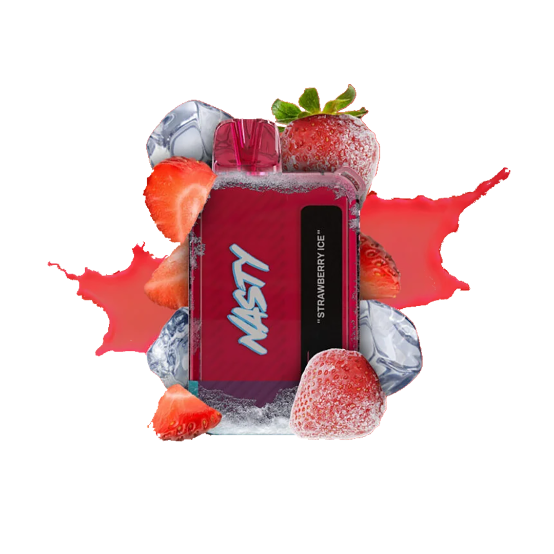 Nasty 10K - Strawberry Ice 10000 puffs 5% Jetable xvape.ma Maroc.