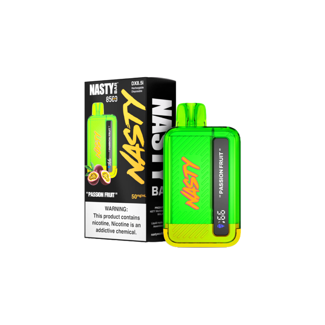 Nasty 8.5K - PASSION FRUIT 8500 puffs 2% / 5%  Jetable  xvape.ma Maroc.