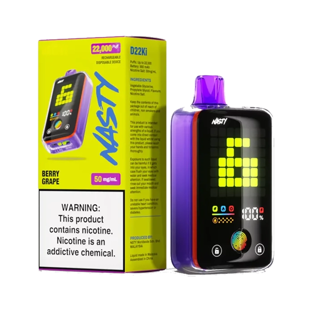 Nasty D22Ki – Berry Grape 50 mg