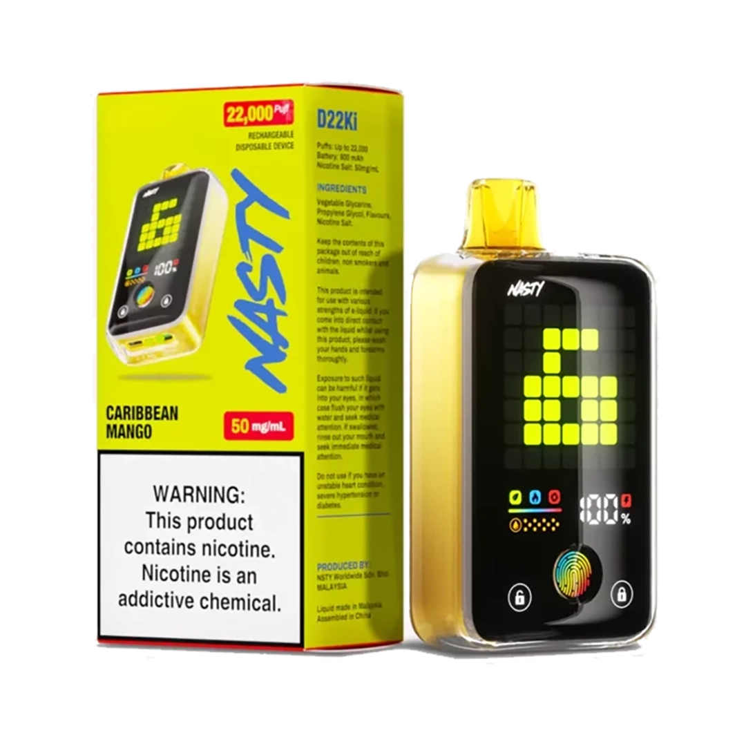 Nasty D22Ki – Caribbean Mango 50 mg