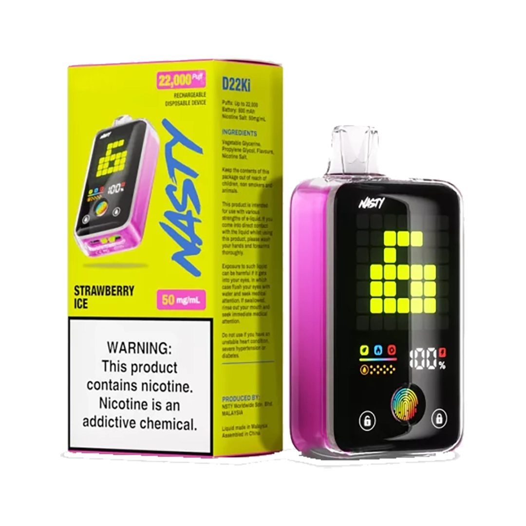 Nasty D22Ki – Strawberry Ice 50 mg