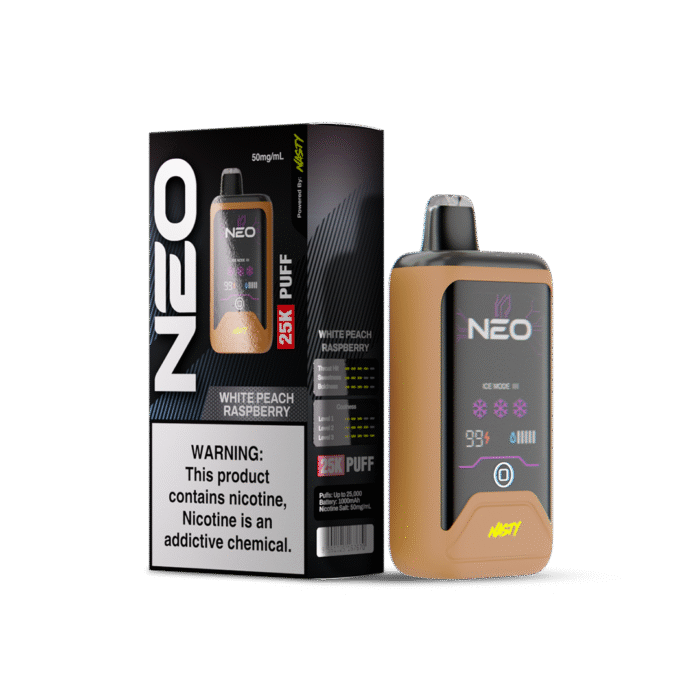 Nasty NEO 25K – White Peach Raspberry 50 mg