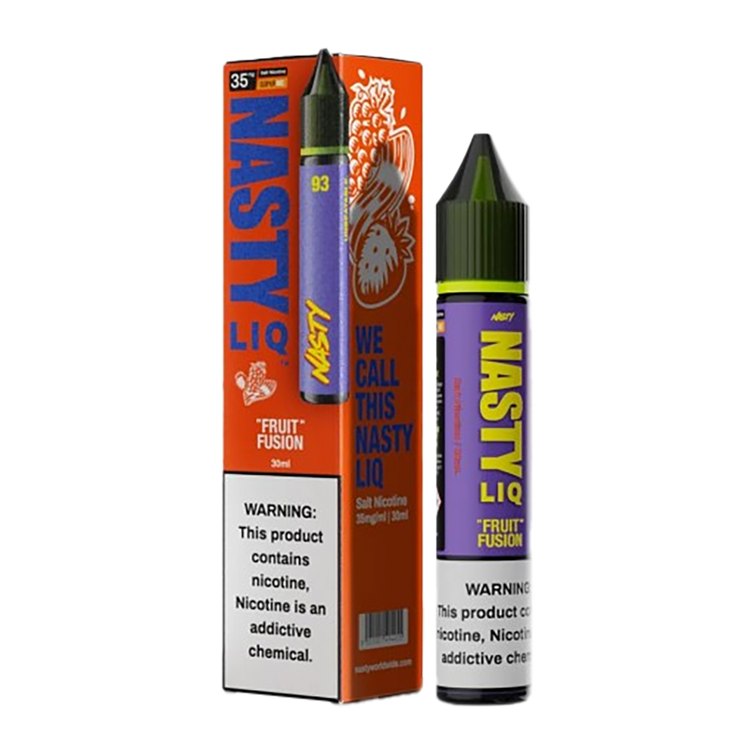 Nasty Liq 30ml - Fruit Fusion  Salt Nicotine  xvape.ma Maroc.