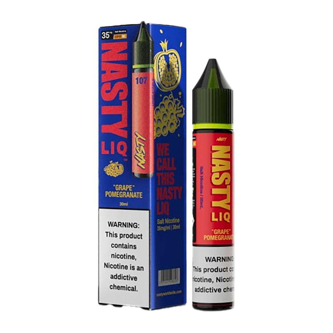 Nasty Liq 30ml - Grape Pomegranate  Salt Nicotine  xvape.ma Maroc.