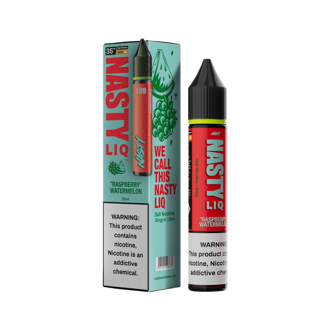 Nasty Liq 30ml - Raspberry Watermelon  Salt Nicotine  xvape.ma Maroc.