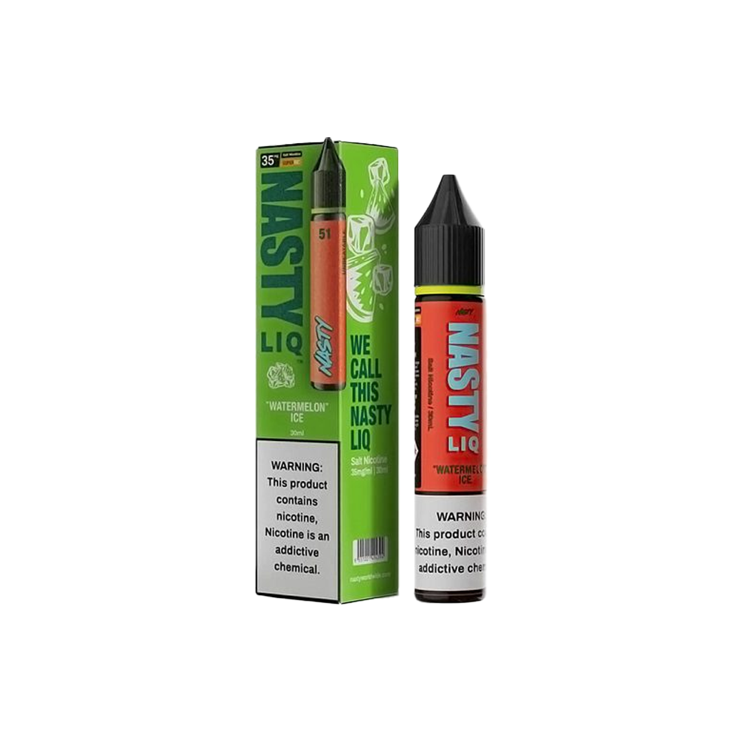 Nasty Liq 30ml - Watermelon Ice  Salt Nicotine  xvape.ma Maroc.