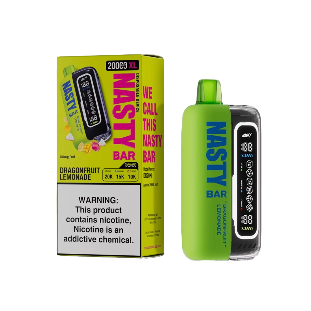 Nasty XL Turbo 20K - Dragonfruit Lemonade - 5%  Jetable  xvape.ma Maroc.
