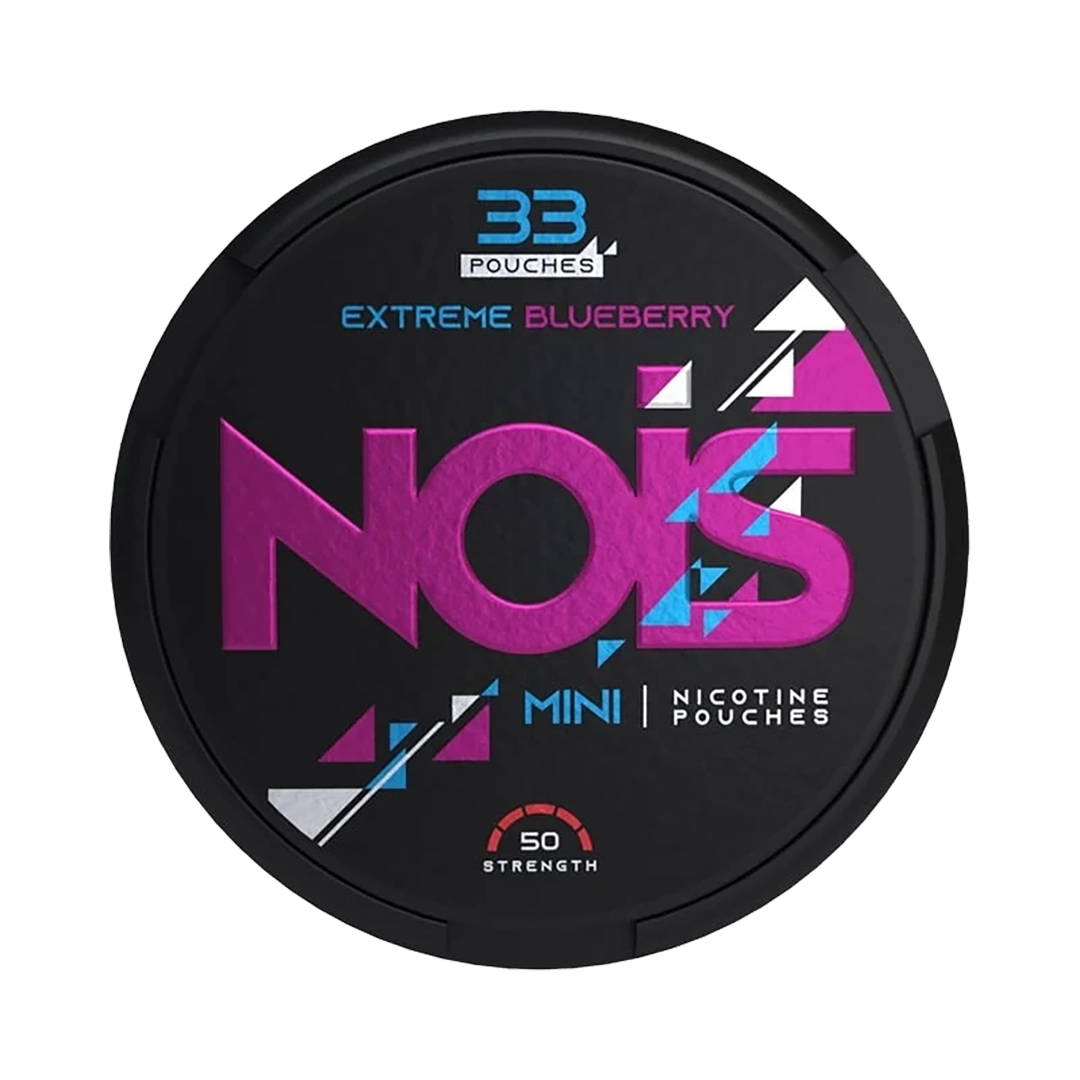 Nois Nicotine Pouch - Extreme Blueberry Mini 50