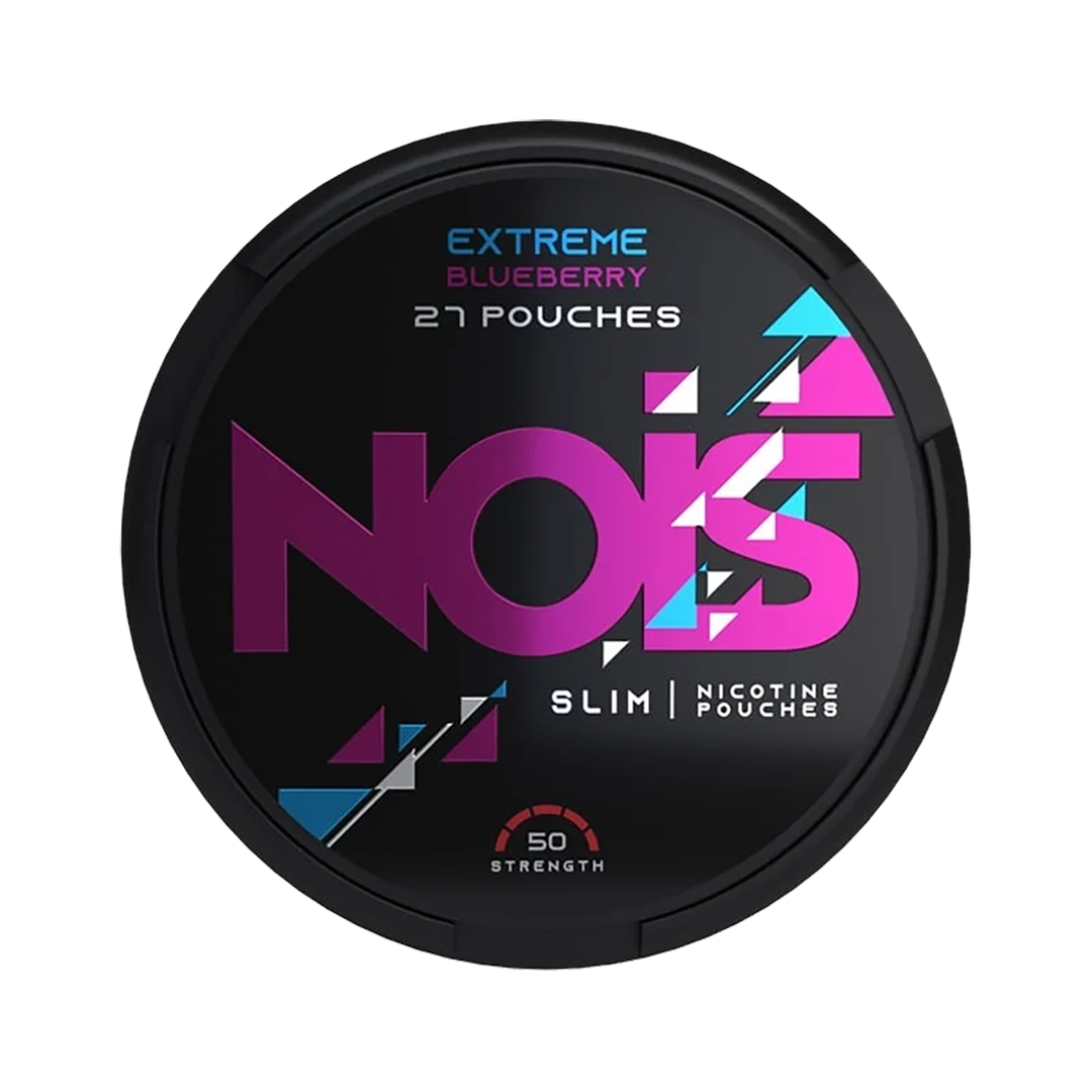 Nois Nicotine Pouch - Extreme Blueberry - 50mg  Nicotine Pouches  xvape.ma Maroc.