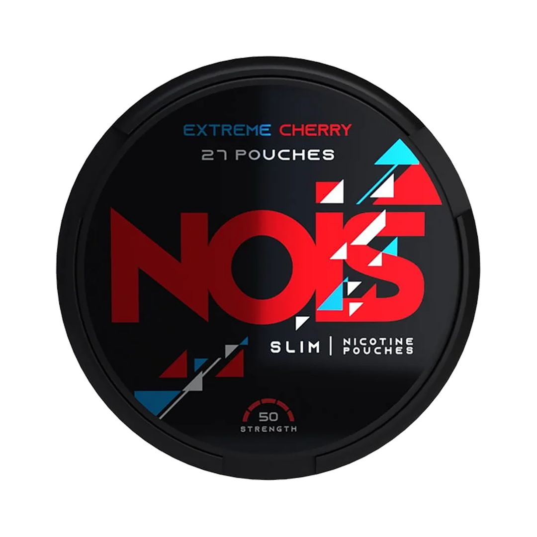 Nois Nicotine Pouch - Extreme Cherry - 50mg  Nicotine Pouches  xvape.ma Maroc.