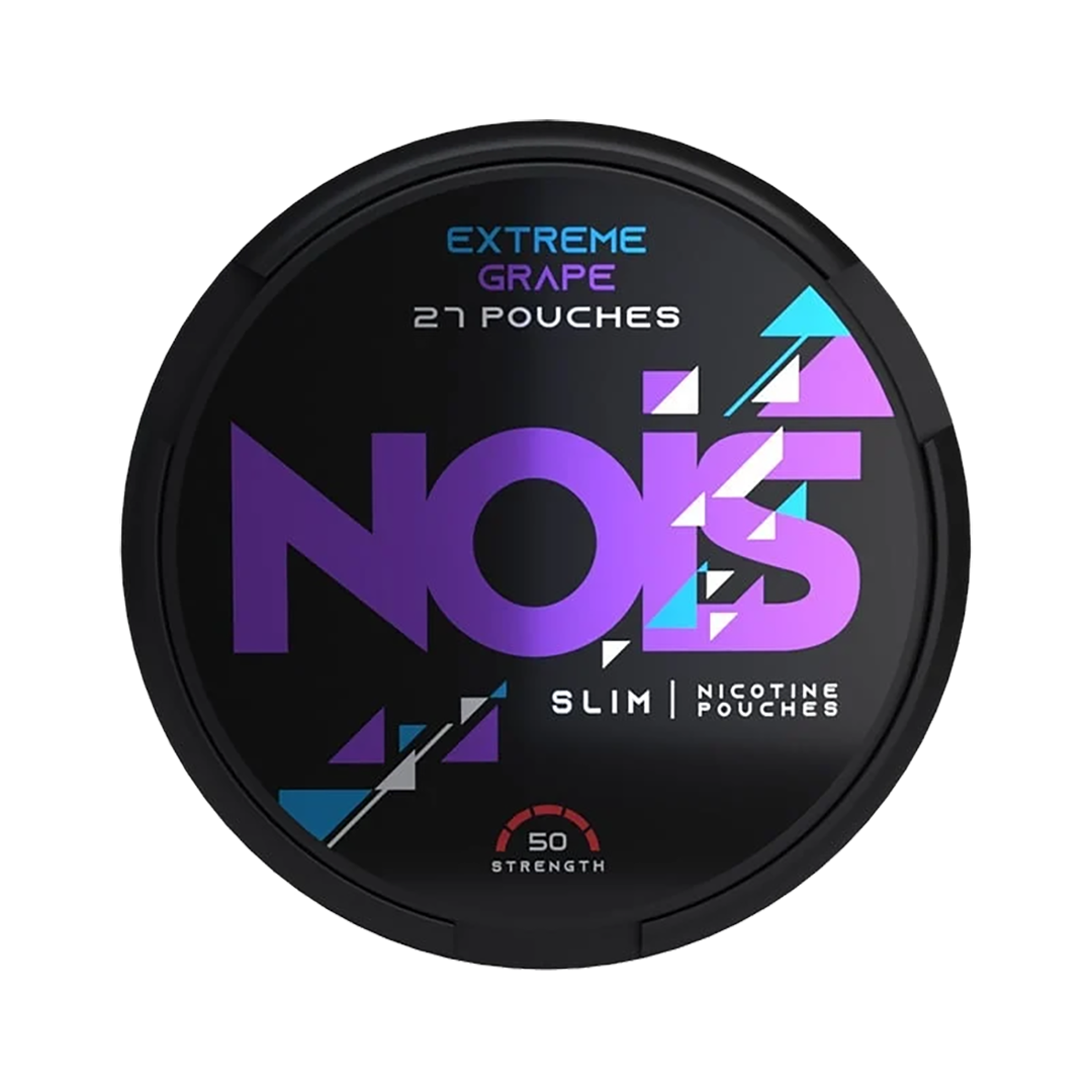 Nois Nicotine Pouch - Extreme Grape - 50mg  Nicotine Pouches  xvape.ma Maroc.