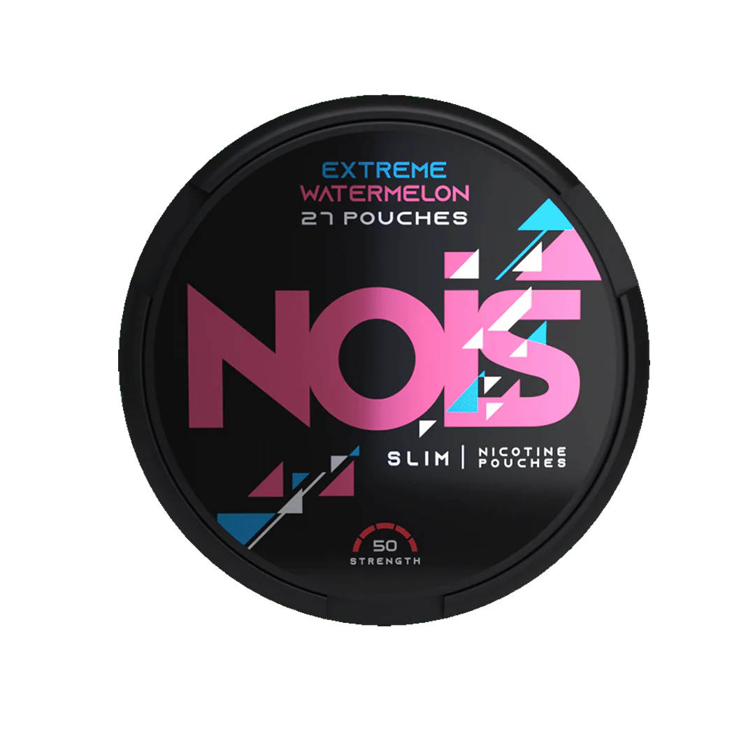 Nois Nicotine Pouch - Extreme Watermelon - 50mg  Nicotine Pouches  xvape.ma Maroc.