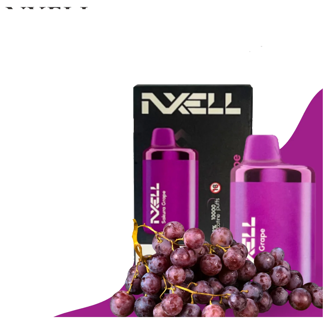 Nxell 10K Puff - Sakura Grape - 2%