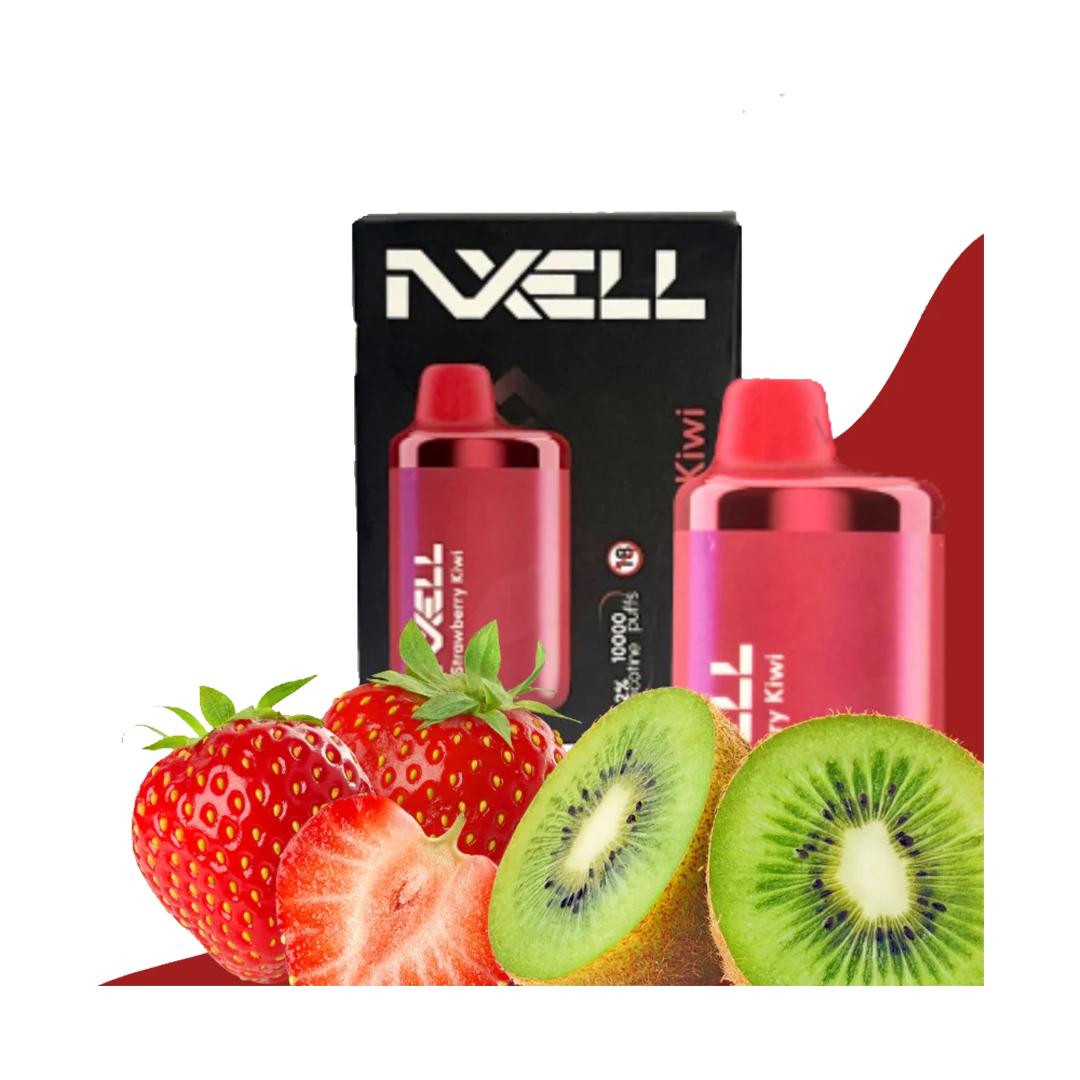 Nxell 10K Puff - Strawberry Kiwi - 2%