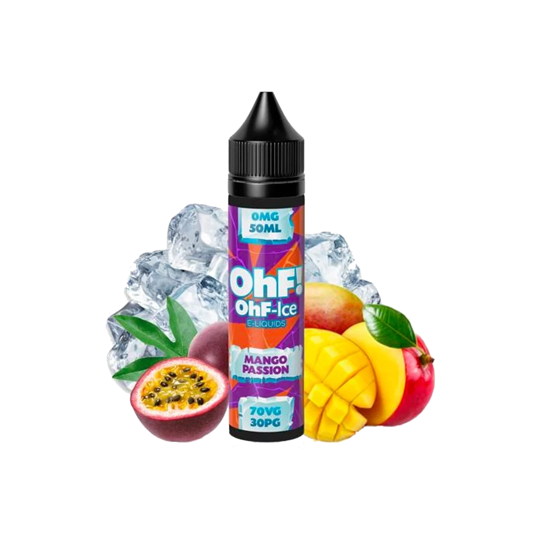 Ohf Ice Mango Passion 60ML  E-liquide premium  xvape.ma Maroc.
