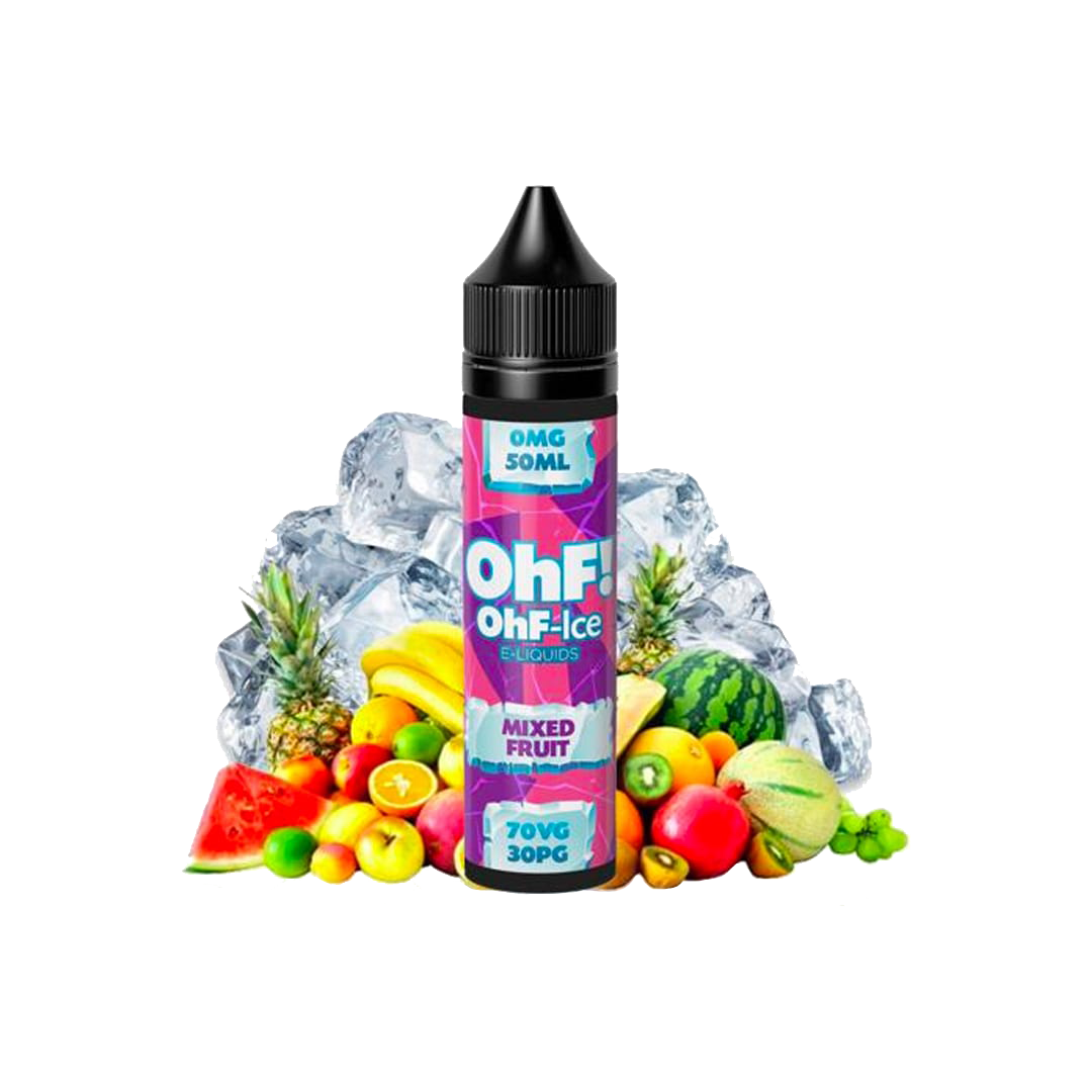 Ohf Ice Mixed Fruit 60ML  E-liquide premium  xvape.ma Maroc.