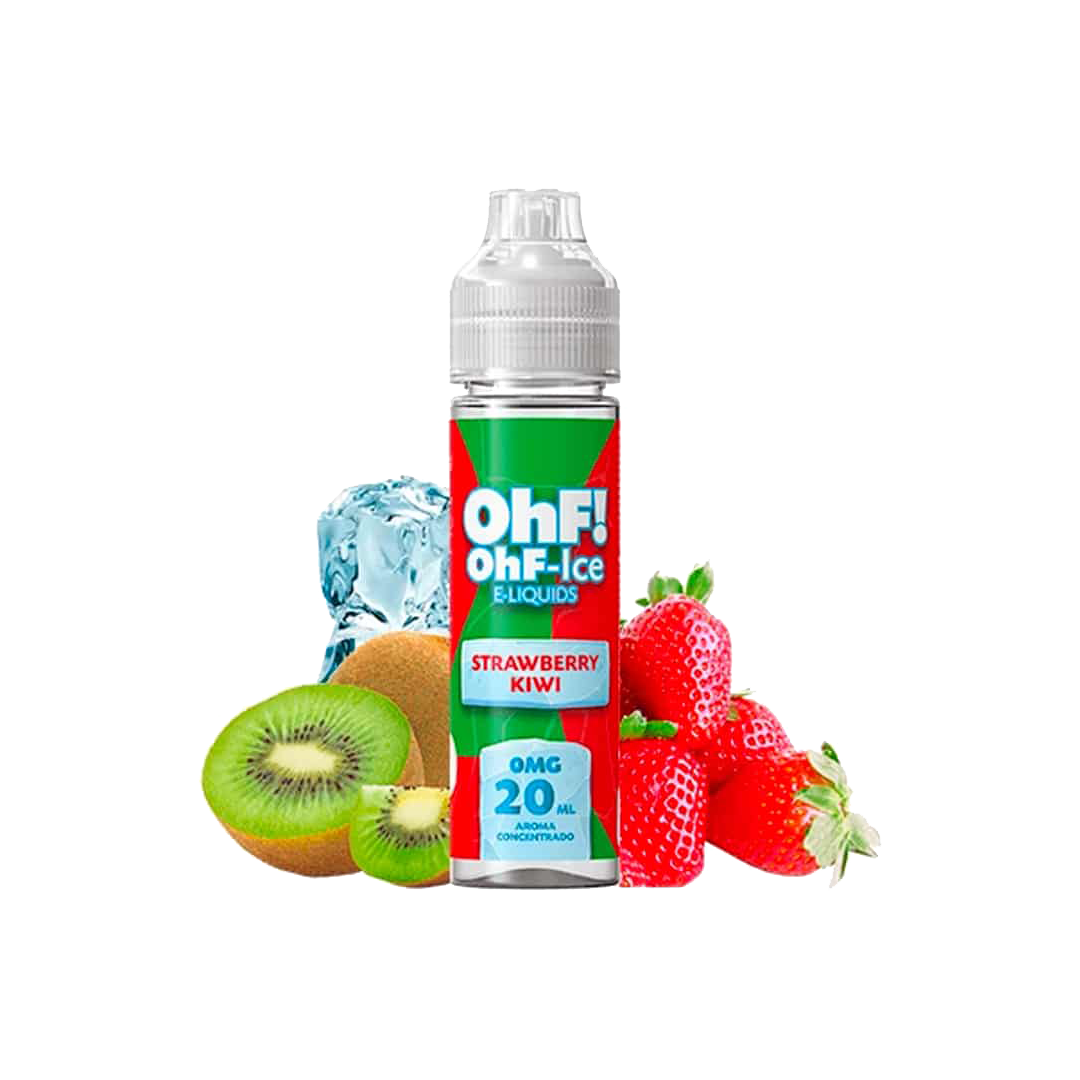Ohf Ice Strawberry Kiwi 60ML  E-liquide premium  xvape.ma Maroc.