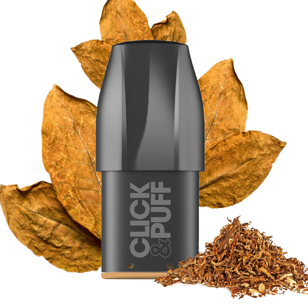 X-Bar Click & Puff Pod - Virginia Classic  Cartouches Pré-Remplies  xvape.ma Maroc.