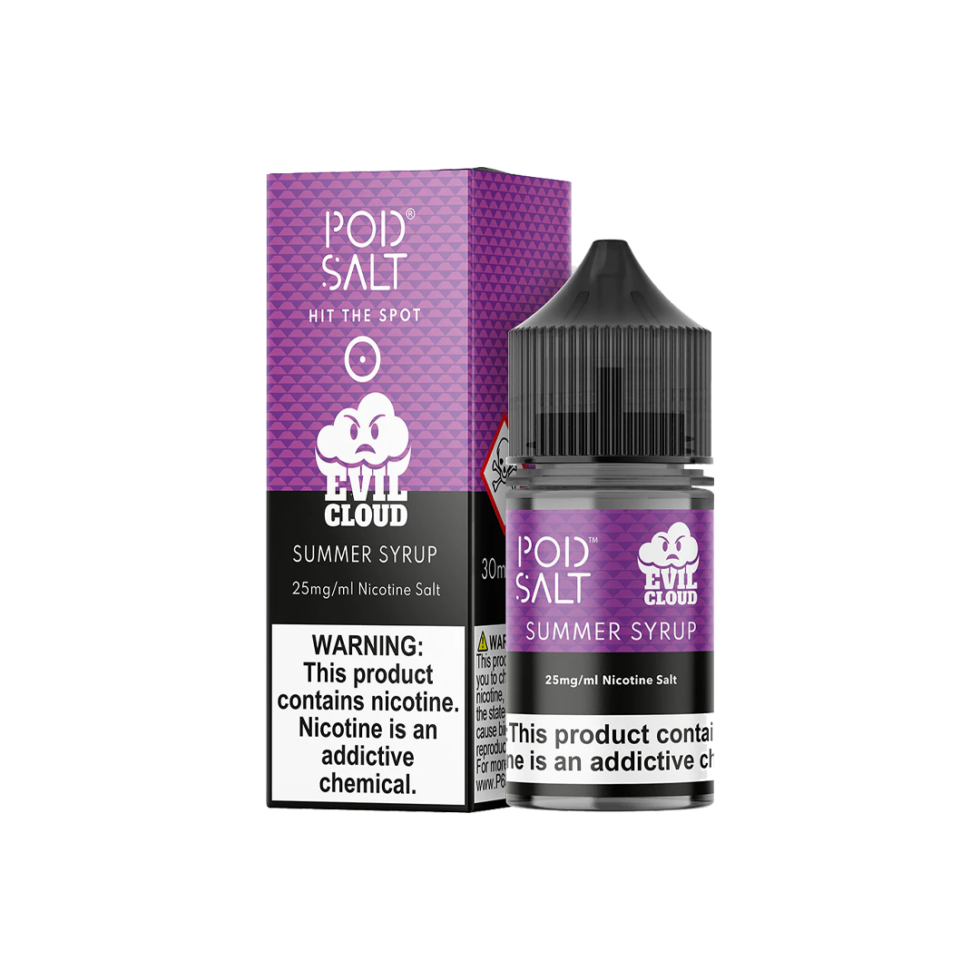 POD SALT SUMMER SYRUP 30ML  Salt Nicotine  xvape.ma Maroc.