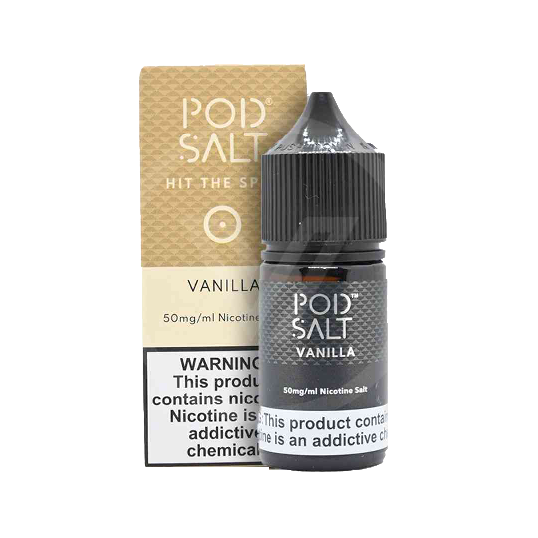 POD SALT VANILLA 30ML  Salt Nicotine  xvape.ma Maroc.