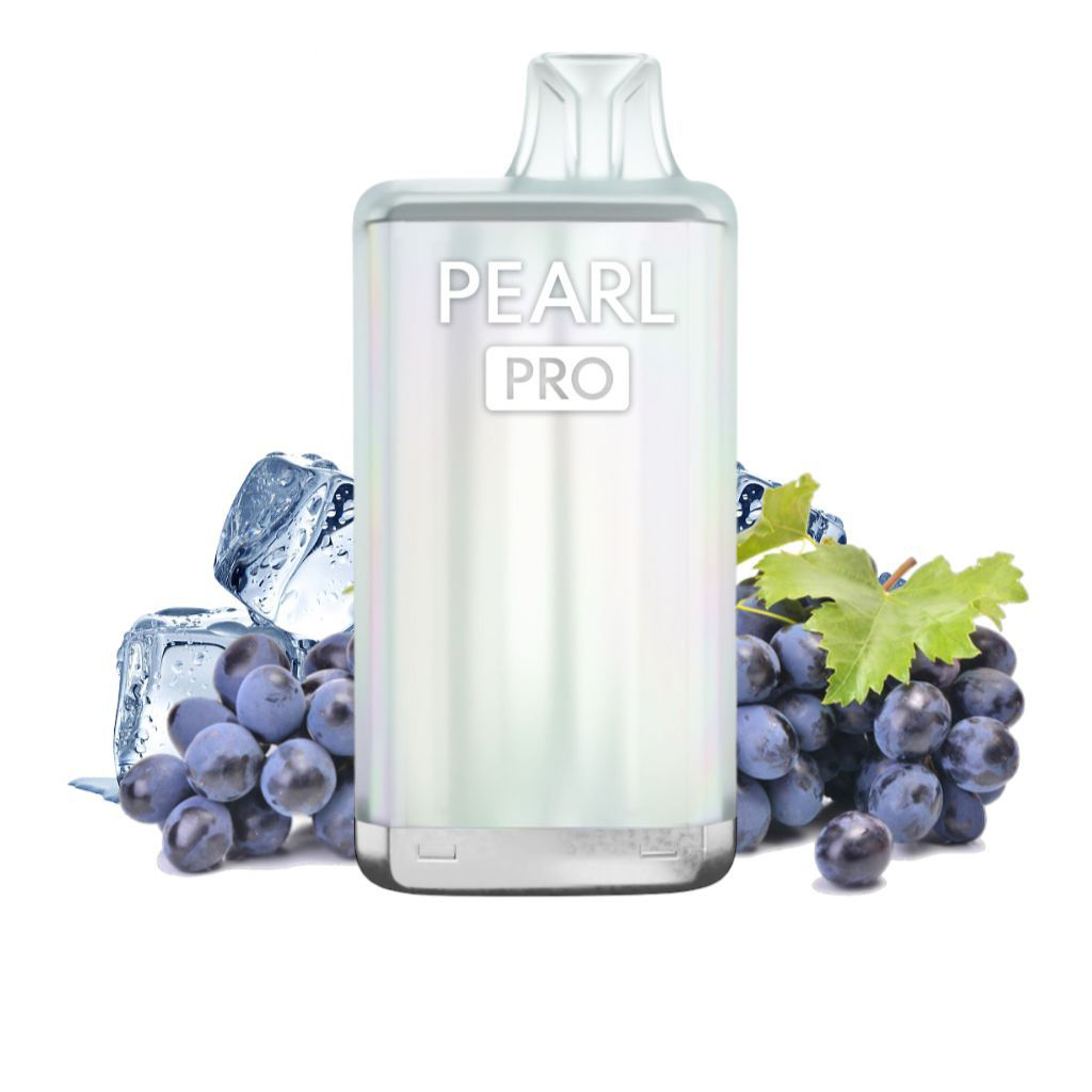 POD SALT Pearl Pro 15000 Puffs - Grape Ice  Jetable  xvape.ma Maroc.