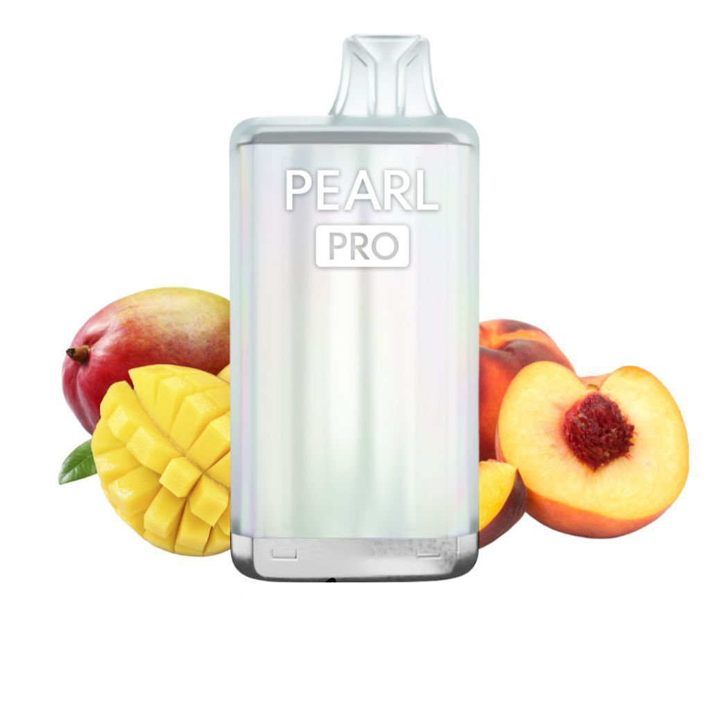 POD SALT Pearl Pro 15000 Puffs - Peach Mango  Jetable  xvape.ma Maroc.