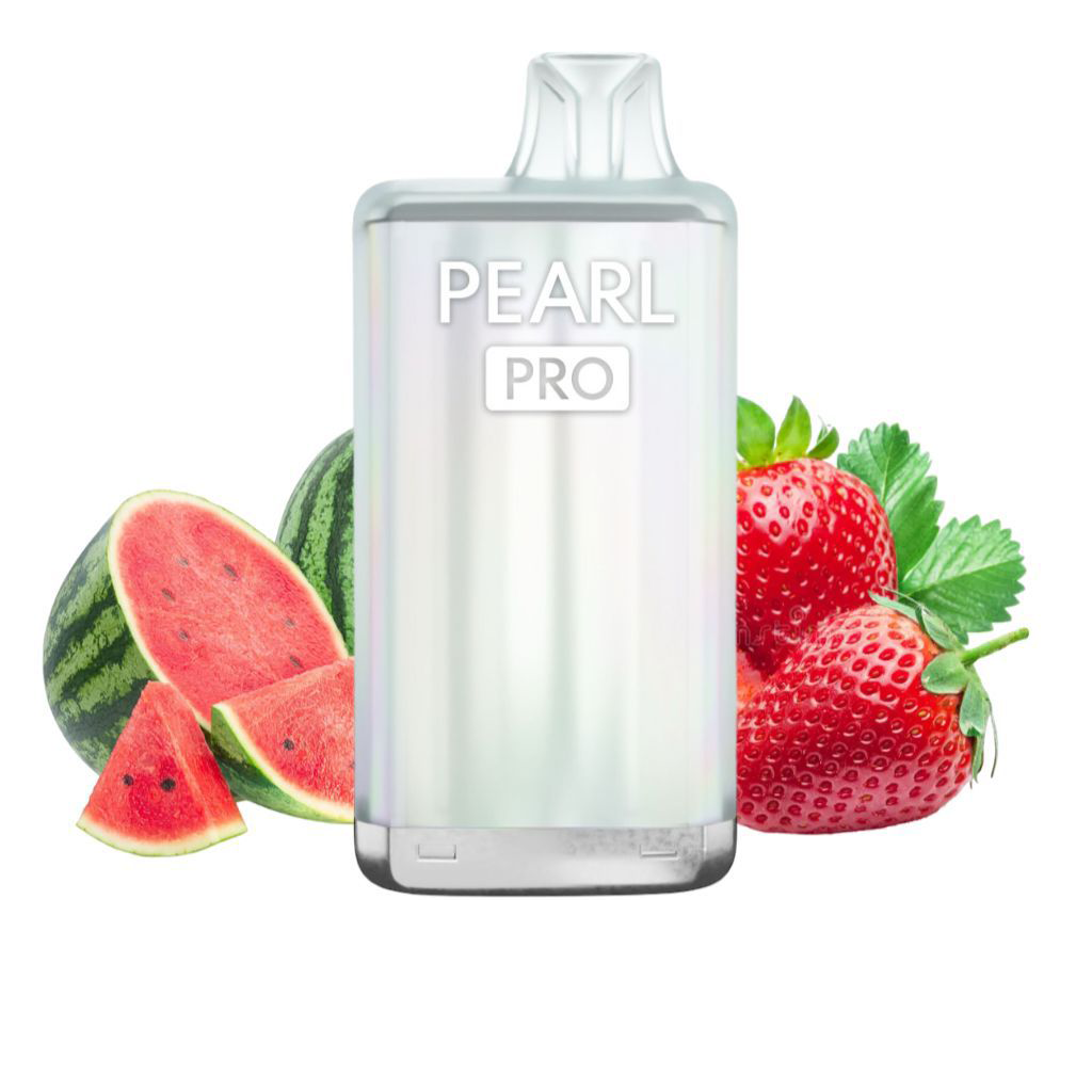 POD SALT Pearl Pro 15000 Puffs - Watermelon Strawberry  Jetable  xvape.ma Maroc.