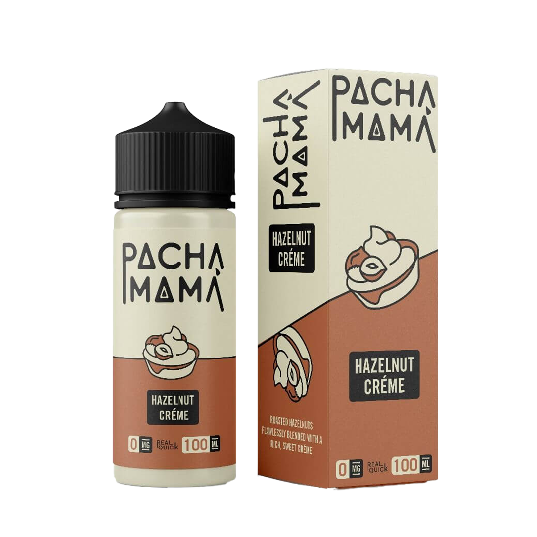 Pacha mamma Hazelnut Creme 120ML  E-liquide premium  xvape.ma Maroc.