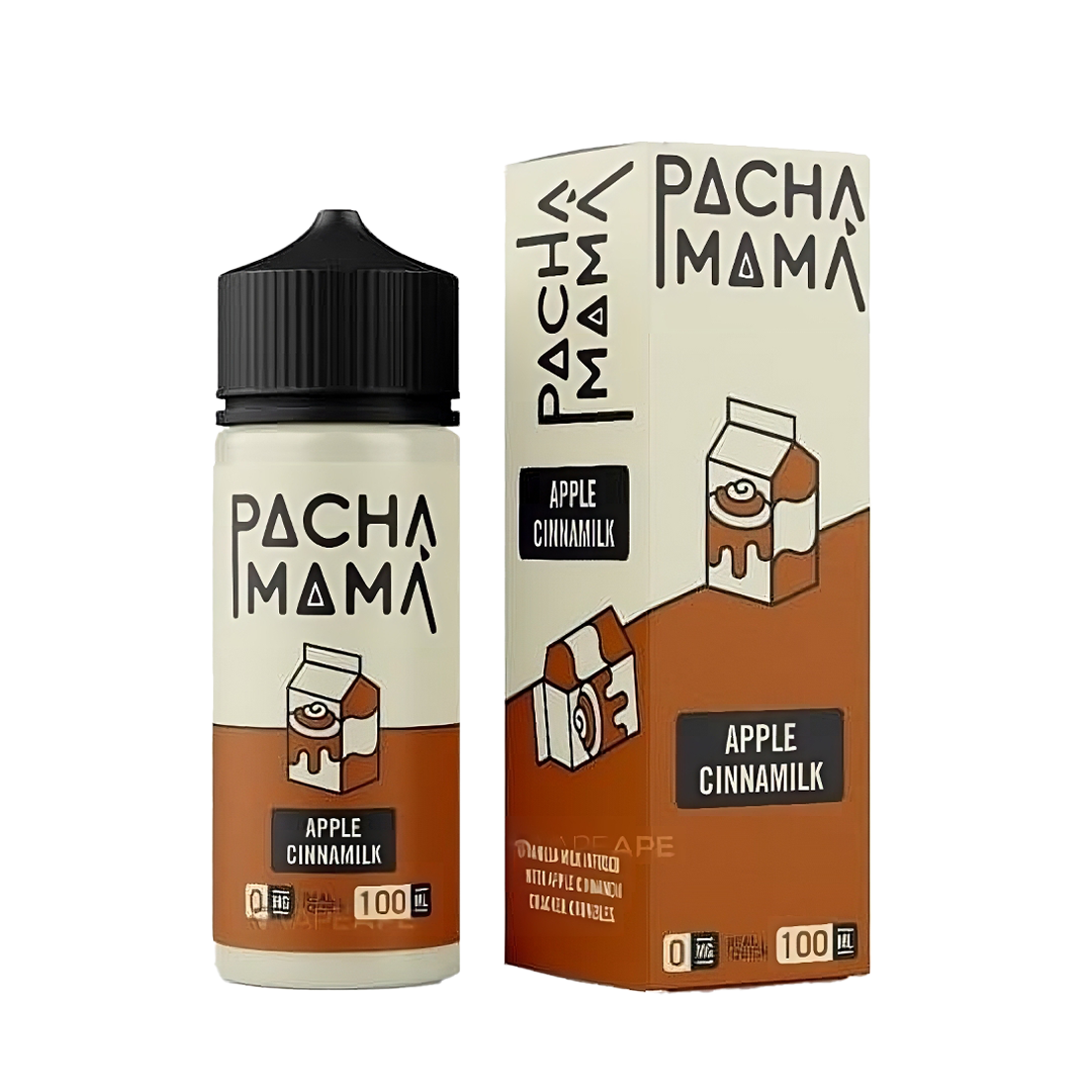 Pacha mamma Apple Cinnamik 120ML  E-liquide premium  xvape.ma Maroc.