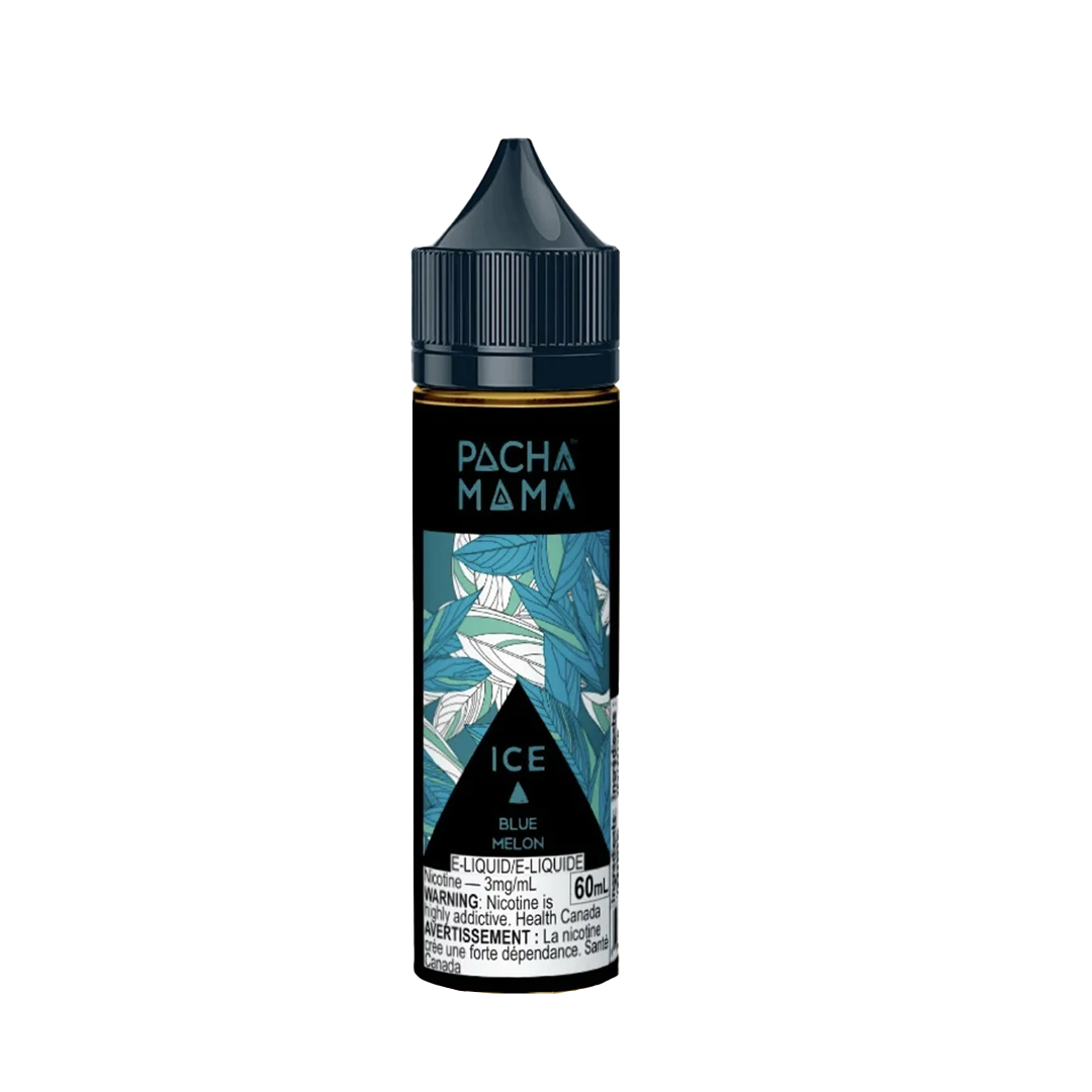 Pachamama Ice Blue Melon 60ml  E-liquide premium  xvape.ma Maroc.