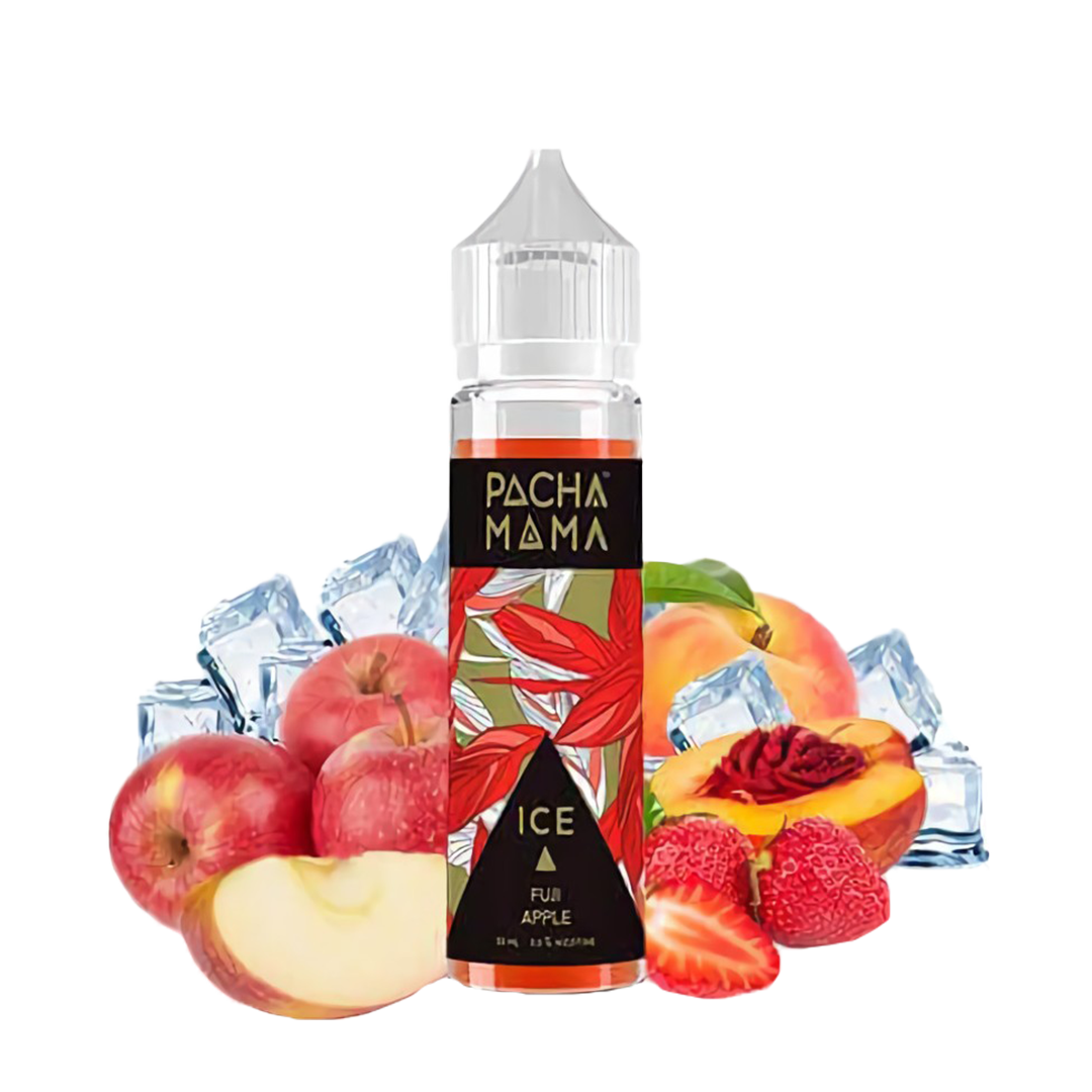 Pachamama Ice Fuji Apple 60ml  E-liquide premium  xvape.ma Maroc.
