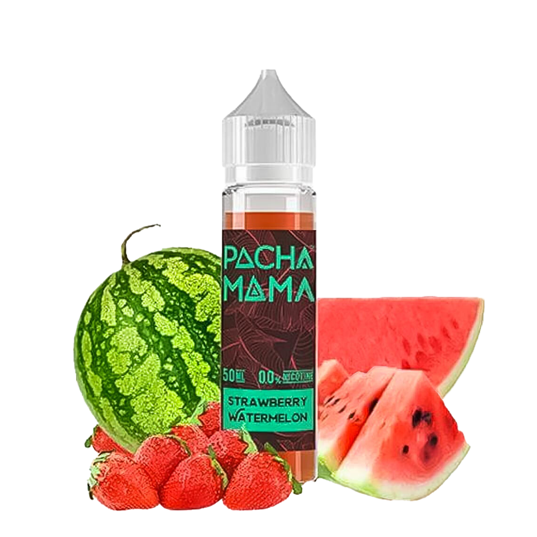 Pachamama Strawberry Watermelon 60ml  E-liquide premium  xvape.ma Maroc.