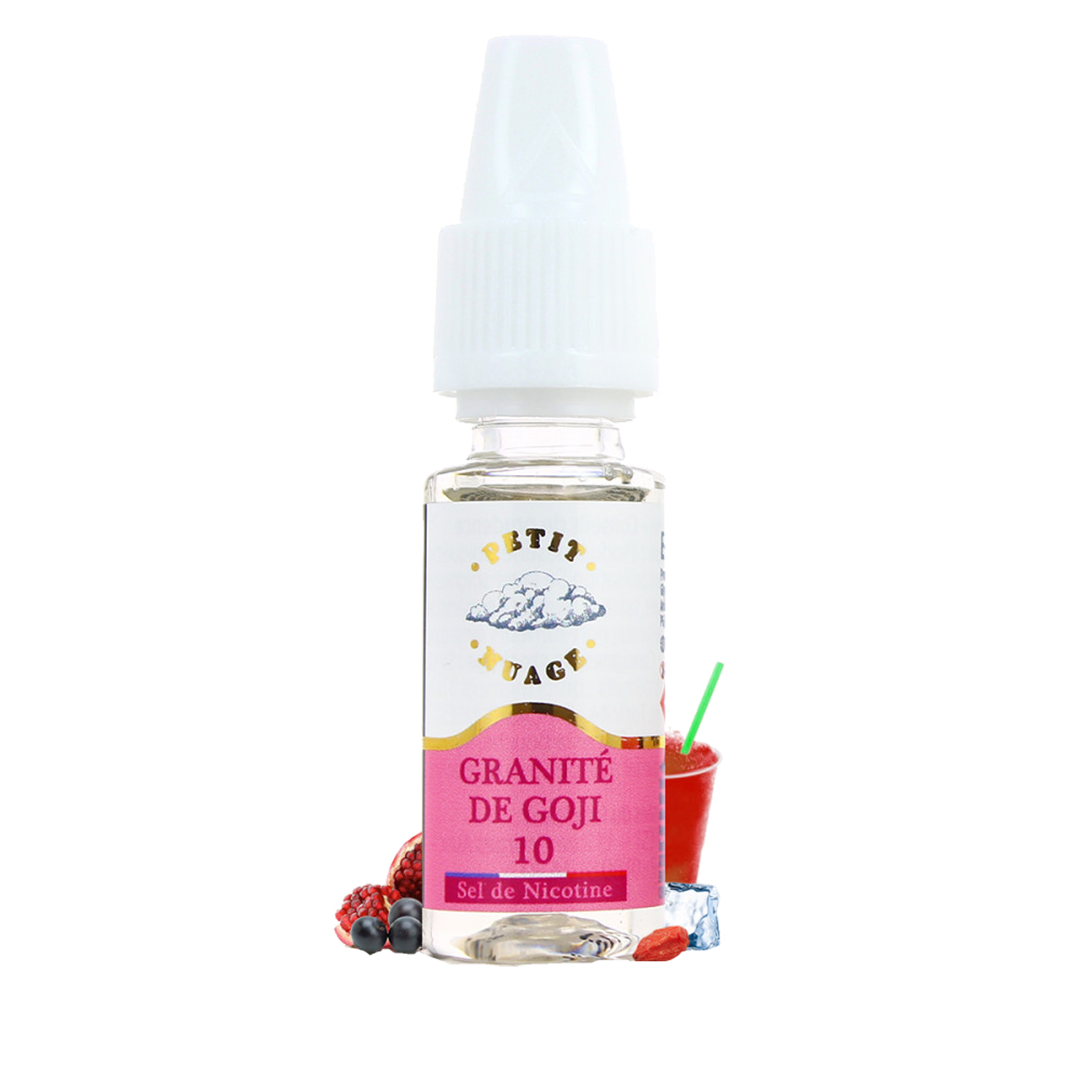 Petit Nuage Granité de Goji 10ml E-liquide premium xvape.ma Maroc.