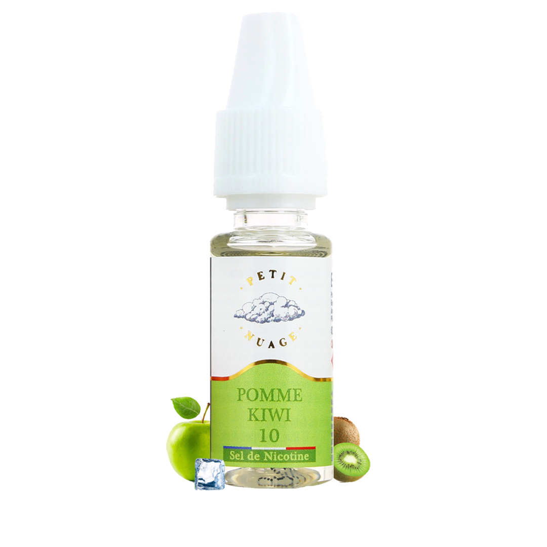 Petit Nuage Pomme Kiwi 10ml E-liquide premium xvape.ma Maroc.