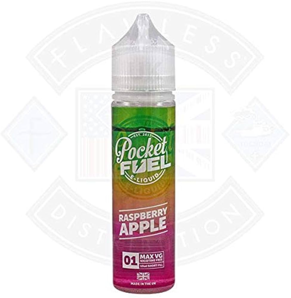 Pocket Fuel Raspberry Apple 60ML E-liquide premium xvape.ma Maroc.