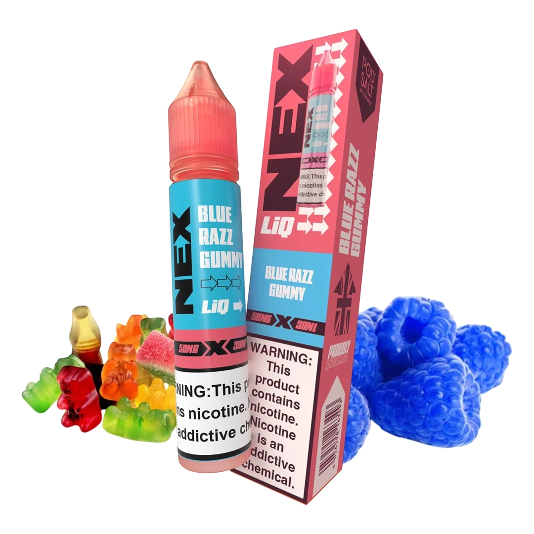 Pod Salt - Nexliq Blue Razz Gummy 30ML