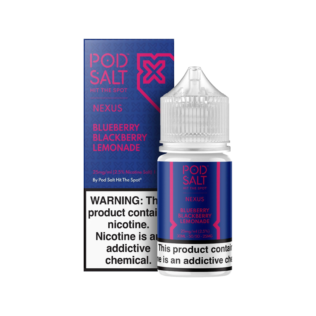 Pod Salt - Nexus Blueberry Blackberry Lemonade 30ML  Salt Nicotine  xvape.ma Maroc.