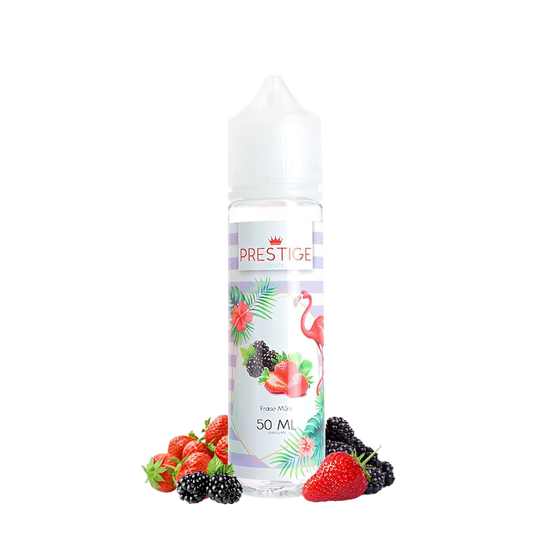 Prestige Fruit Fraise Mûre 60ml  E-liquide premium  xvape.ma Maroc.