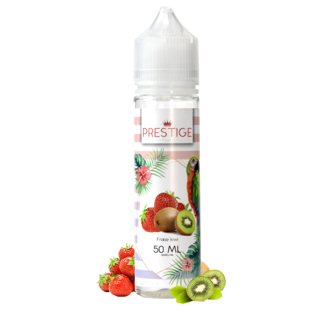 Prestige Fraise kiwi 60ml  E-liquide premium  xvape.ma Maroc.