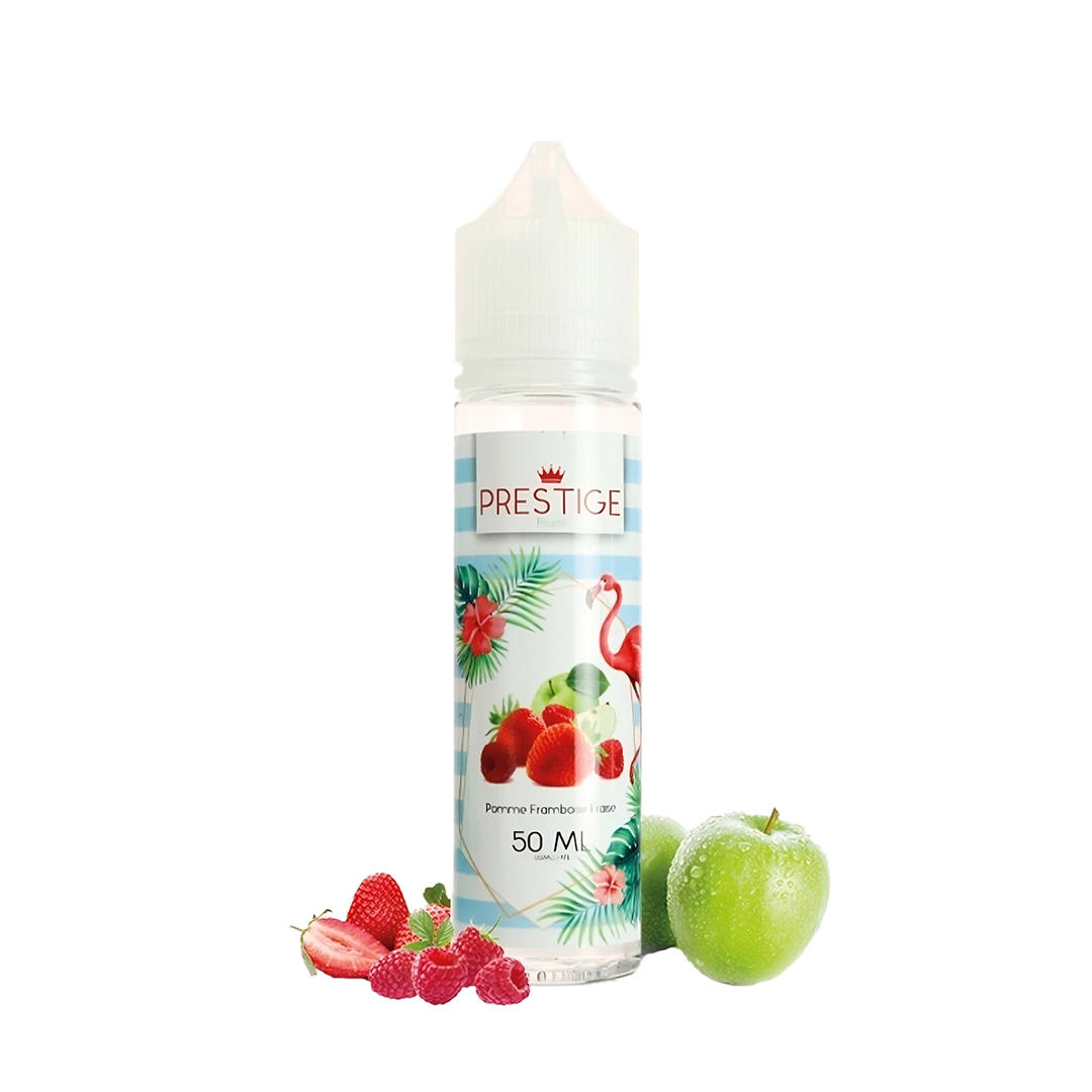 Prestige Pomme Fraise Framboise 60ml  E-liquide premium  xvape.ma Maroc.