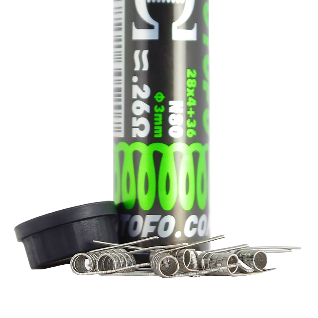 QUAD CORE FUSED CLAPTON 0.26 - Wotofo Coil xvape.ma Maroc.