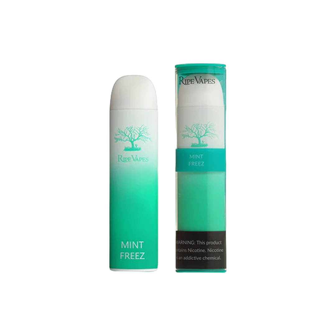 Ripe Vapes Palm 3000 Puffs - Mint Freez Jetable xvape.ma Maroc.