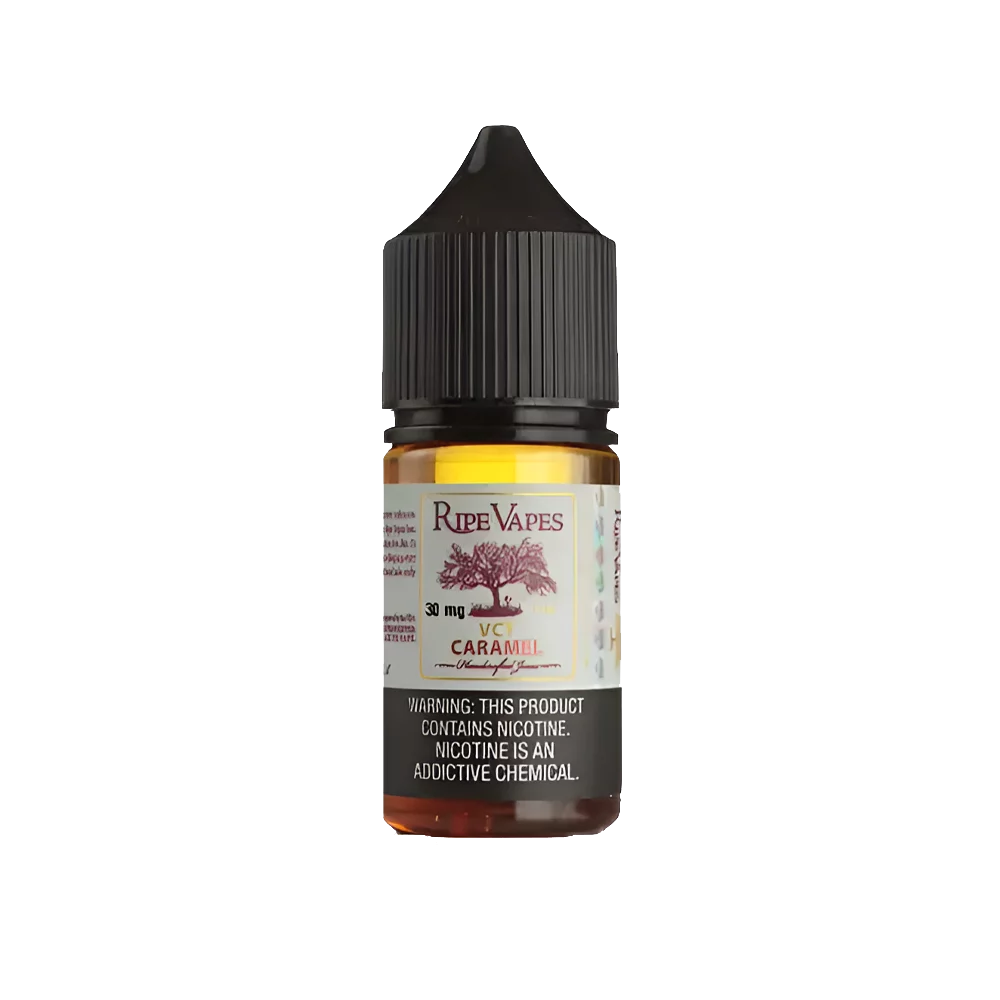 Ripe Vapes SALT NIC 30ML - VCT Caramel  Salt Nicotine  xvape.ma Maroc.